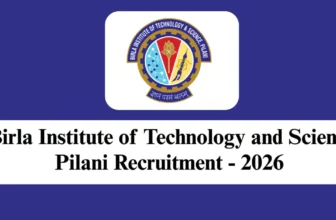 BITS Pilani Recruitment 2026 – Apply for 1 Junior Research Fellow Post