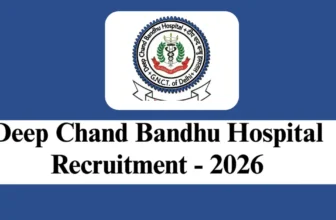 DCBH Recruitment 2026 – Walk-in Interview for 8 Junior Resident Posts