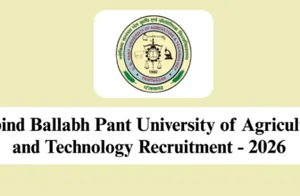 GBPUAT Recruitment 2026 – Apply Offline for 1 Senior Research Fellow Post