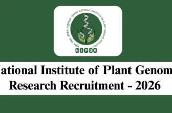 NIPGR Recruitment 2026 – Walk-in Interview for 1 Project Scientist-I Post