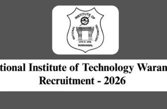 NIT Warangal Recruitment 2026 – Apply Offline for Various Junior Research Fellow Vacancies