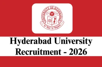 Hyderabad University Recruitment 2026 – Apply Offline for 1 Program Officer Post