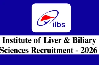 ILBS Recruitment 2026 – Apply for 1 Project Research Scientist-I Post
