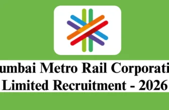 MMRCL Recruitment 2026 – Apply Offline for 1 Senior Deputy Chief Project Manager Post