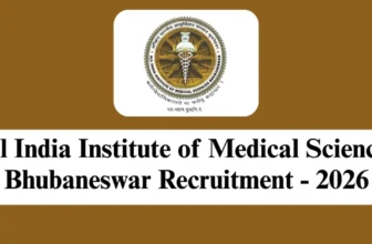 AIIMS Bhubaneswar Recruitment 2026 – Walk-in Interview for 4 Field Investigators Posts