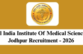 AIIMS Jodhpur Recruitment 2026 – Walk-in Interview for 1 Project Technical Support-III Posts