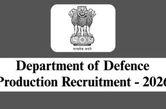 Department of Defence Production Recruitment 2026