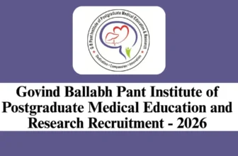 GIPMER Recruitment 2026 – Apply Offline for 7 Senior Resident Posts