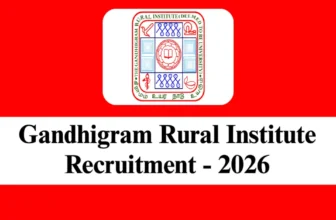 GRI Dindigul Recruitment 2026 – Walk-in Interview for Various Guest/ Part Time Teachers Posts