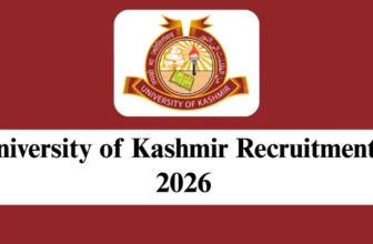 Kashmir University Recruitment 2026 – Apply Online/Offline for 4 Junior Engineer Posts