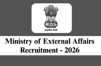 Ministry of External Affairs Recruitment 2026