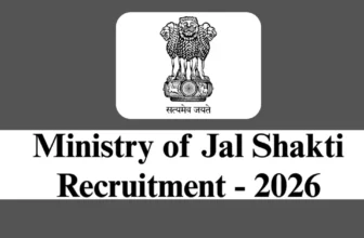 Ministry of Jal Shakti Recruitment 2026
