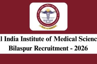 AIIMS Bilaspur Recruitment 2026 – Apply Online for 1 Project Research Scientist– I Post