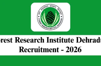 FRI Dehradun Recruitment 2026 – Apply Offline for 1 Junior Consultant Post