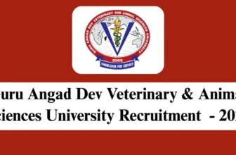 GADVASU Recruitment 2026 – Apply for 2 Project Associate-I Posts