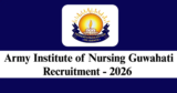 AIN Guwahati Recruitment 2026 – Apply Offline for Various Assistant Warden Posts