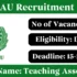 KFRI Recruitment 2025 – Apply for 1 Project Fellow Post