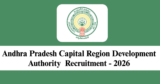 APCRDA Recruitment 2026 – Apply Online for 4 MIS Operator Posts