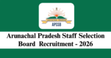 APSSB Recruitment 2026 – Apply Online for 1 Assistant Programmer Post