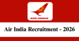 Air India Recruitment 2026 – Apply Online for Various Trainee Cabin Crew Posts