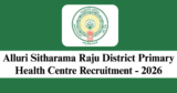 Alluri Sitharama Raju District Primary Health Centre Recruitment for Various Asha Worker Posts