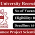 RRI Recruitment 2025 – Apply Offline for 1 Professor Post