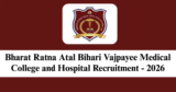 BAVMC Recruitment 2026 – Walk-in Interview for 34 Junior Resident , Tutor Posts