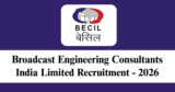 BECIL Recruitment 2026 – Apply Offline for 1 Project Manager Post