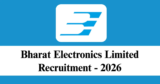 BEL Recruitment 2026 – Walk-in Interview for 15 ITI Apprentice Posts