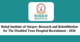 BIRRD Trust Hospital Recruitment 2026
