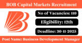 BOB Capital Markets Recruitment 2025