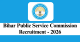 BPSC Recruitment 2026 – Apply Online for 13 Professor Posts