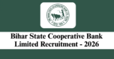 BSCB Recruitment 2026 – Apply Offline for 7 Social Mobilization Expert Posts