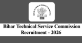 BTSC Bihar Recruitment for 92 Dairy Field and Technical Officer Posts