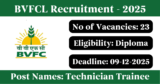 BVFCL Recruitment 2025 – Apply Online for 23 Technician Trainee Posts