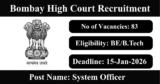 Bombay High Court Recruitment 2026