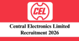 CEL Recruitment 2026 – Apply Online for 34 Deputy General Manager & Engineer Posts
