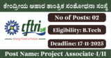 CFTRI Recruitment 2025 – Apply Online for 2 Project Associate Posts
