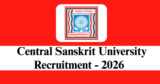 CSU Recruitment 2026 – Apply Online/Offline for LDC, MTS Posts