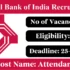 RNSB Recruitment 2025 – Apply Online for Various Junior Executive (Trainee) Posts