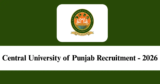Central University of Punjab Recruitment 2026