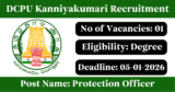 DCPU Kanniyakumari Recruitment 2026 – Apply Offline for 1 Protection Officer Post