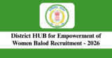 DHEW Balod Recruitment 2026 – Apply Offline for 1 IT Assistant Post
