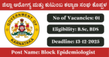 DHFWS Koppal Recruitment 2025 – Apply Online for 1 Block Epidemiologist Post