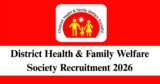 DHFWS South 24 Parganas Recruitment 2026