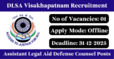 DLSA Visakhapatnam Recruitment 2025 – Apply Offline for 1 Assistant Legal Aid Defense Counsel Post