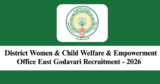 DWCWEO East Godavari Recruitment 2026