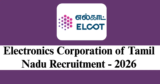 ELCOT Recruitment 2026 – Apply Online for 05 Associate, Consultant Posts