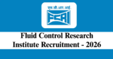 FCRI Recruitment 2026 – Apply for 2 Multi-Task Assistant and Driver Posts