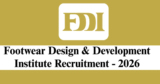 FDDI Recruitment 2026 – Apply Online for 1 Accountant Post